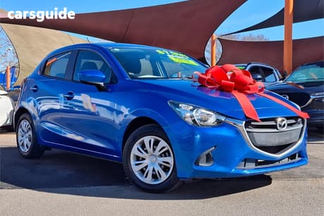 Blue 2016 Mazda 2 Hatchback Neo