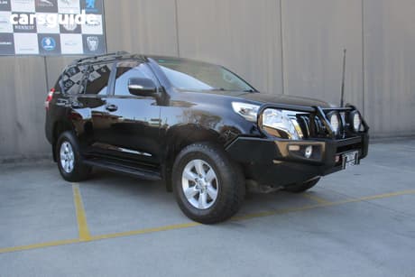 Black 2016 Toyota Landcruiser Prado Wagon Gxl (4X4)