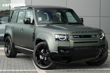 Green 2026 Land Rover Defender Wagon 110 D350 X-Dynamic Hse (257Kw)