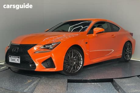 Orange 2015 Lexus RC Coupe BASE GRADE (USC10) 2DR COUPE 8SP AUTO 5.0I