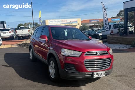 Burgundy 2016 Holden Captiva Wagon 7 Ls (Fwd)