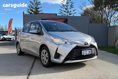 Silver 2018 Toyota Yaris Hatchback Ascent