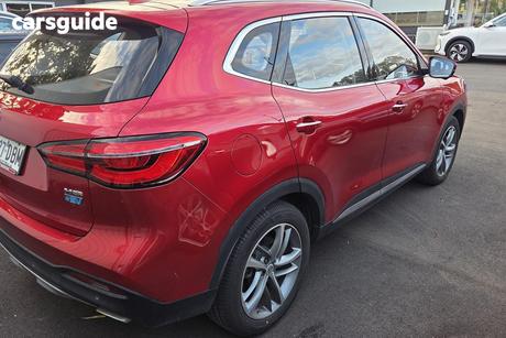 Red 2022 MG HS Wagon Phev Essence