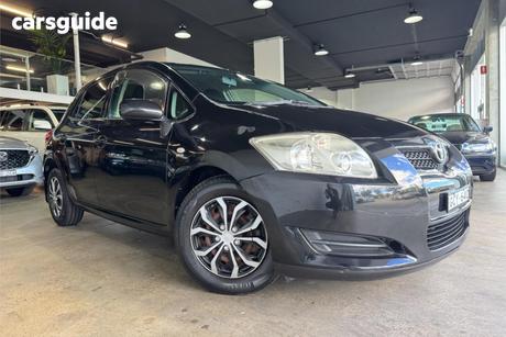 Black 2008 Toyota Corolla Hatchback Ascent