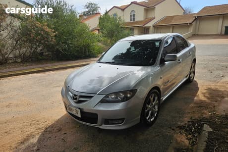 Silver 2007 Mazda 3 Sedan Sp23