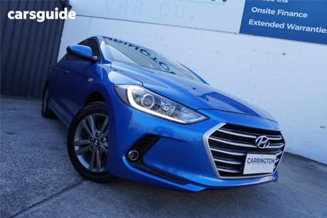 Blue 2016 Hyundai Elantra Sedan Active 2.0 Mpi