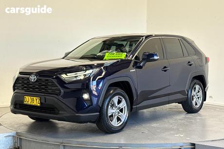Blue 2024 Toyota RAV4 SUV
