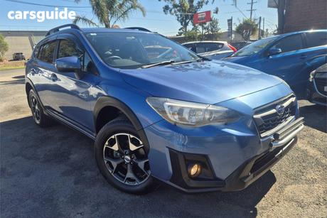Blue 2018 Subaru XV Wagon 2.0I
