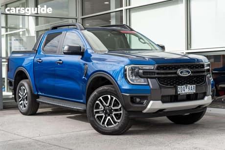 Blue 2025 Ford Ranger Double Cab Pick Up Xlt 2.0 (4X4)