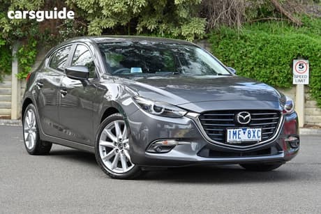 Grey 2017 Mazda 3 Hatchback Sp25 Gt
