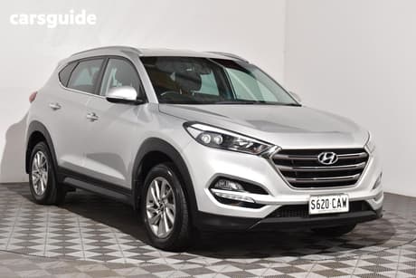 Silver 2015 Hyundai Tucson Wagon Elite (Fwd)
