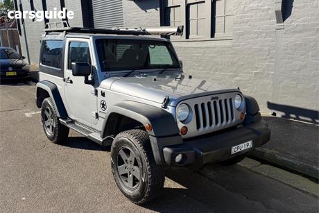 Silver 2013 Jeep Wrangler Softtop Sport (4X4)