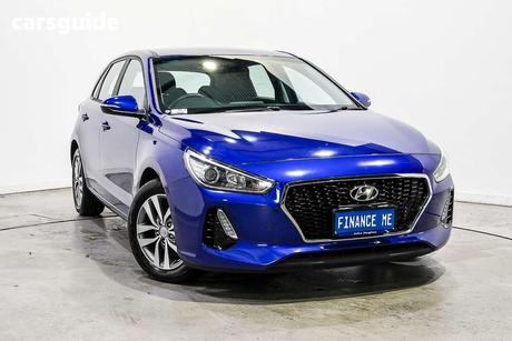 Blue 2020 Hyundai I30 Hatchback Active