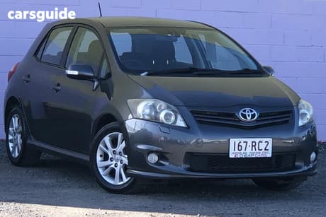 Grey 2009 Toyota Corolla Hatchback Levin Zr