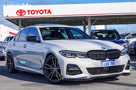 White 2019 BMW 330I Sedan M Sport