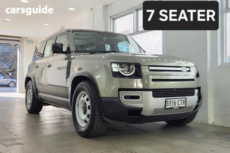 Green 2022 Land Rover Defender Wagon 110 P300 Standard (221Kw)