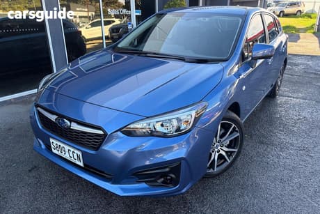 Blue 2019 Subaru Impreza Hatchback 2.0I Premium (Awd)
