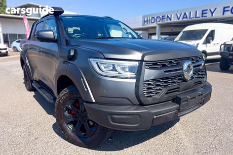 Grey 2025 GWM Cannon Dual Cab Utility Xsr (4X4)