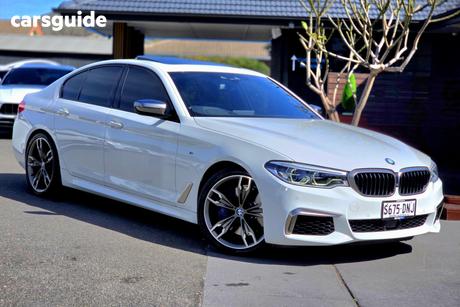 White 2020 BMW M550I Sedan Xdrive Pure