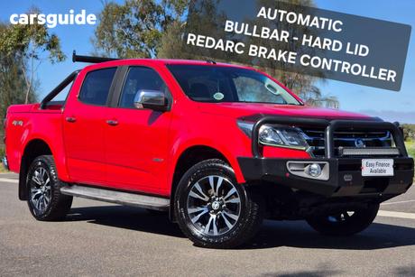 Red 2019 Holden Colorado Crew Cab Pickup Ltz (4X4) (5Yr)