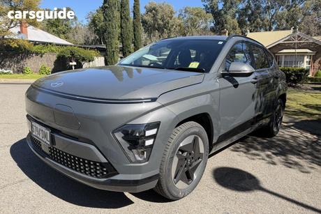 Grey 2026 Hyundai Kona Wagon Electric Ext Range