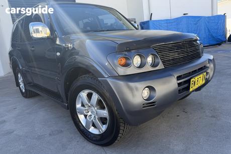Blue 2006 Mitsubishi Pajero Wagon Vr-X Lwb (4X4)