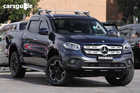 Blue 2018 Mercedes-Benz X350 Dual Cab Utility D Progressive (4Matic)