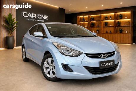 Blue 2012 Hyundai Elantra Sedan Active