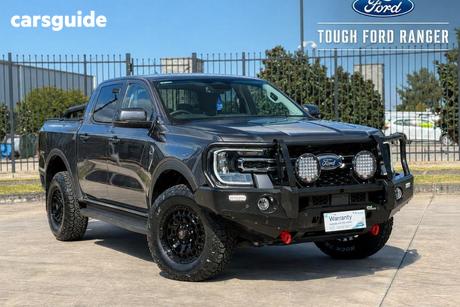 Grey 2023 Ford Ranger Ute Tray XLT