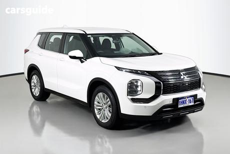 White 2022 Mitsubishi Outlander Wagon Es 5 Seat (2Wd)