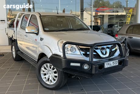 Silver 2018 Foton Tunland Dual Cab Utility (4X4)