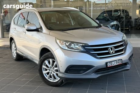 Silver 2014 Honda CR-V Wagon Vti (4X4)