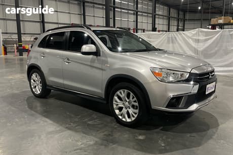 Silver 2018 Mitsubishi ASX Wagon Es (2Wd)