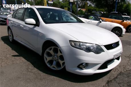 White 2008 Ford Falcon Sedan Xr8