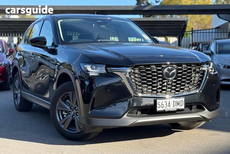 Black 2026 Mazda CX-60 Wagon G25 Touring