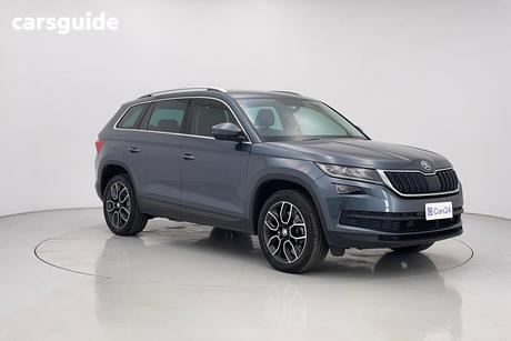 Grey 2021 Skoda Kodiaq Wagon 132 Tsi (4X4)