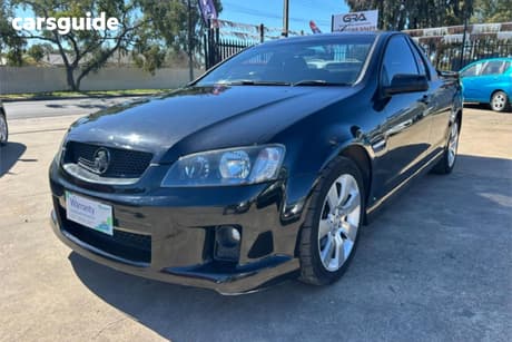 Black 2009 Holden Commodore Utility Sv6 60Th Anniversary