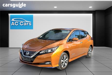 Orange 2019 Nissan Leaf Hatch E+ RADAR CRUISE CONTRO