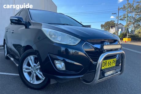 Black 2012 Hyundai IX35 Wagon Elite (Awd)