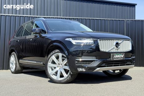 Black 2018 Volvo XC90 Wagon T6 Inscription