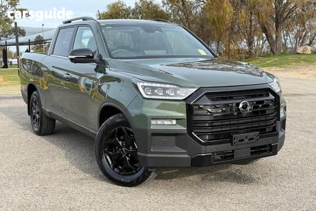 Green 2026 KGM Musso Xlv Crew Cab Pickup Ultimate