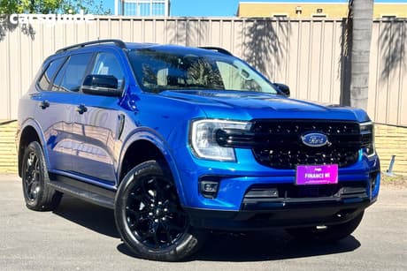 Blue 2025 Ford Everest Wagon Sport (4Wd)