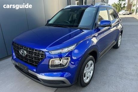 Blue 2019 Hyundai Venue Wagon Go