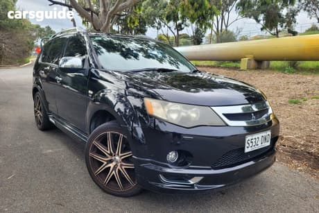 Black 2009 Mitsubishi Outlander SUV VR