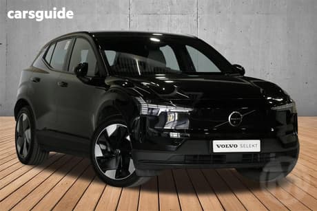 Black 2024 Volvo EX30 Wagon Single Motor Ext Range Ultra