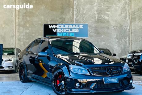 Black 2009 Mercedes-Benz C63 Sedan Amg