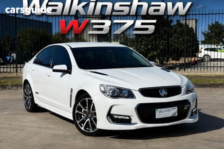 White 2015 Holden Commodore Sedan Ss-V