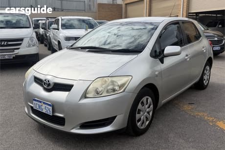 Silver 2007 Toyota Corolla Hatchback Ascent Seca
