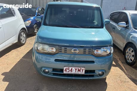 Blue 2012 Nissan Cube Wagon