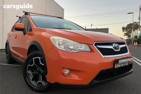 Orange 2014 Subaru XV Wagon 2.0I